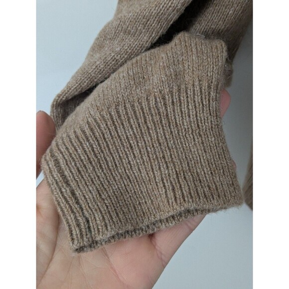 Brooks Brothers Country Club Cardigan Men’s Large Brown Alpaca Blend Italian - Picture 4 of 9